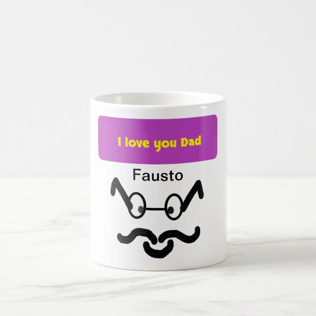 Caneca De Café taza para papá (Centro)
