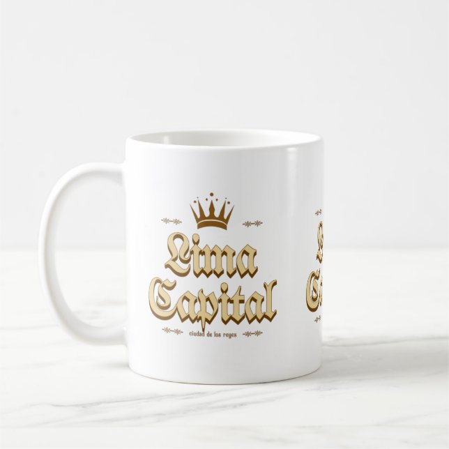 Caneca De Café taza peru (Esquerda)