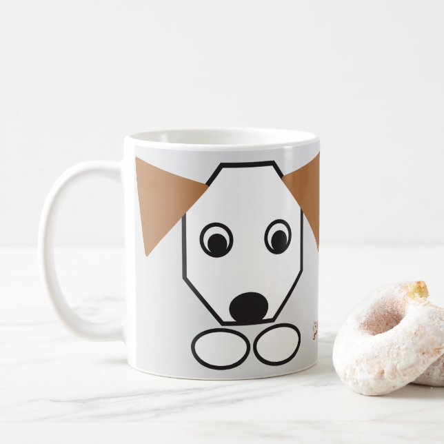 Caneca De Café Taza Puppy 2 (Com Donut)