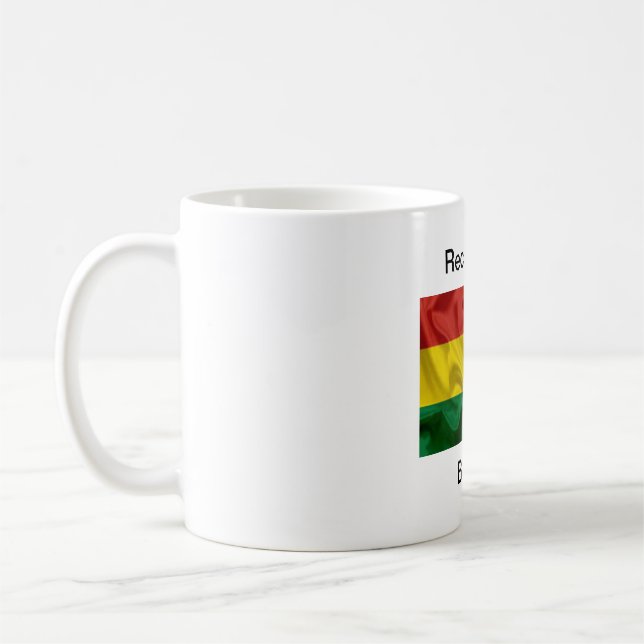 Caneca De Café Taza recuerdo da Bolívia (Esquerda)