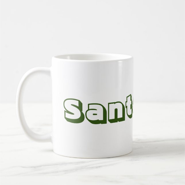 Caneca De Café Taza Santa Cruz (Esquerda)