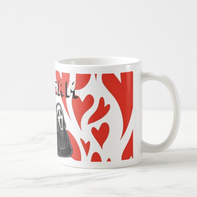 Caneca De Café Taza scream for me (Direita)