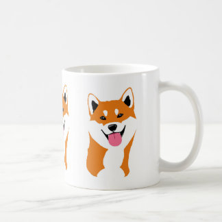 Caneca De Café Taza Shiba inu sonriente.