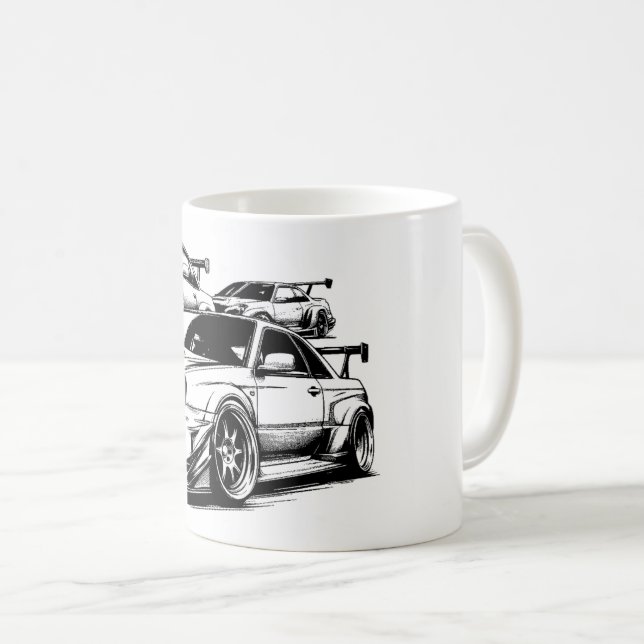 Caneca De Café Taza ‘Street Racer’ (Frente Esquerda)