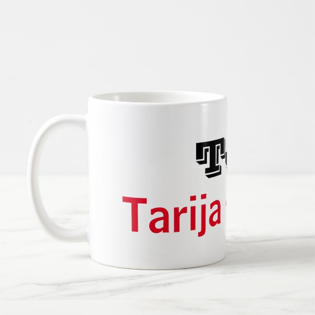 Caneca De Café Taza Tarija Bolivia (Esquerda)