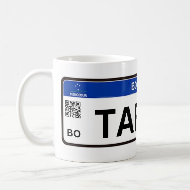 Caneca De Café Taza Tarija Mercosur (Esquerda)