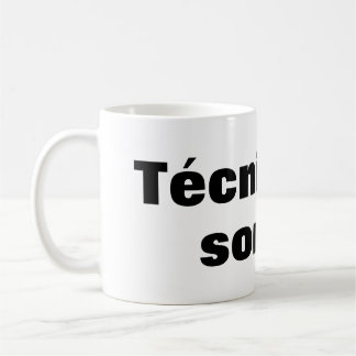 Caneca De Café Taza técnico en sonido
