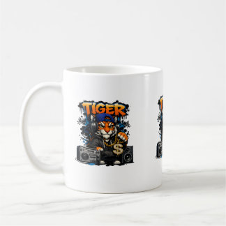 Caneca De Café Taza Tiger Hip Hop Style