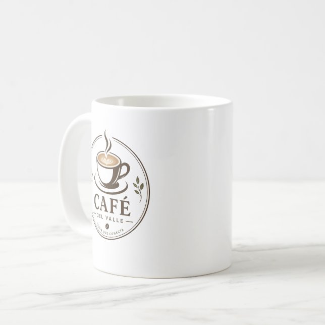 Caneca De Café Taza: Un buen café. (Frente Esquerda)