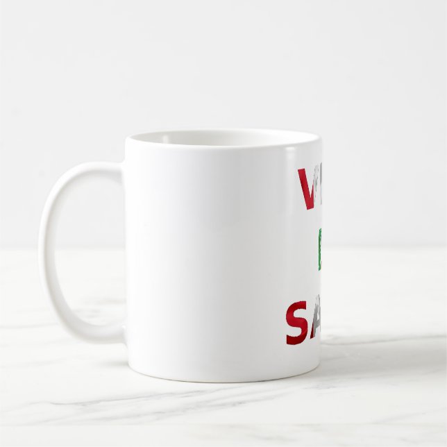 Caneca De Café Taza Viva la salsa Perú (Esquerda)