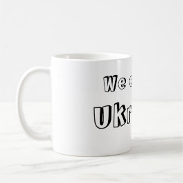 Caneca De Café Taza We are all Ukraine
