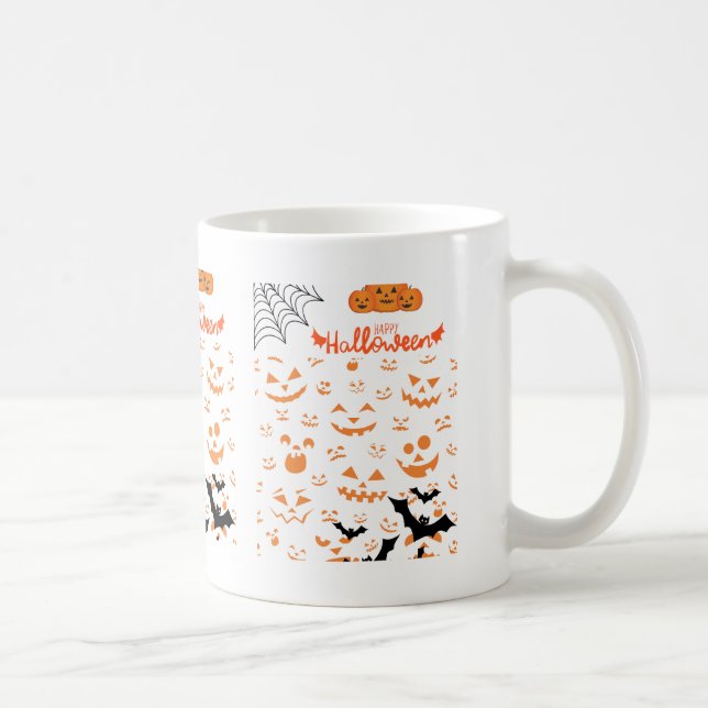Caneca De Café tazas de halloween (Direita)