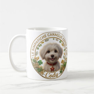Caneca De Café Tazza Cody Bianca - Coton Detectives