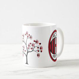 Caneca De Café Tazza Milan calcio