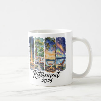 Caneca De Café “Tchau 9 às 5, Olá 2025”