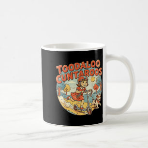 Caneca De Café Tchau cuntaroos sarcástico engraçado retrô despedi