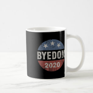 Caneca De Café Tchau Don 2020 Byedon Button Engraçado Joe Biden A