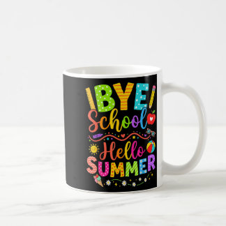 Caneca De Café Tchau Escola Olá Férias de Verão das Crianças Últi