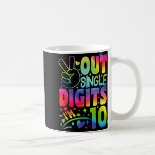 Caneca De Café Tchau Menor De 10 Dígitos Camisa Tie Dye Nasciment