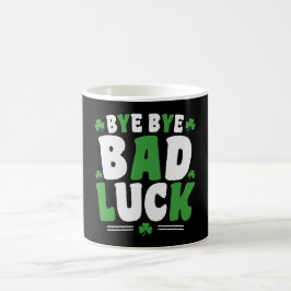 Caneca De Café Tchau Tchau Má Sorte