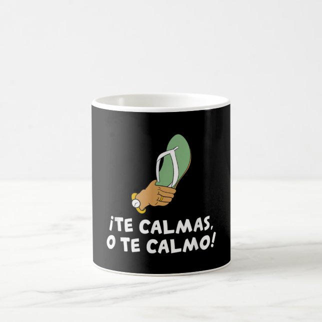 Caneca De Café Te Calmas O Calmo Hispânico Espanhol (Centro)