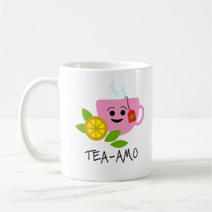 Caneca De Café Tea Amo - Espanhol Eu Te Amo Tea Mug