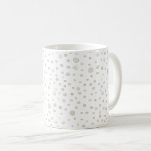 Caneca De Café Tea Confetti Watercolor Dots Classic Mug