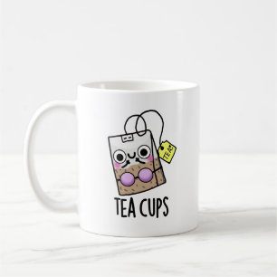 Caneca De Café Tea Cups Funny Bra Puns