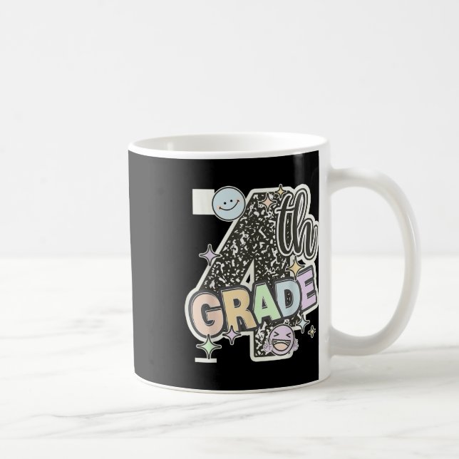 Caneca De Café Tea Para Notebooks Com Composição De Primeiro Dia  (Direita)