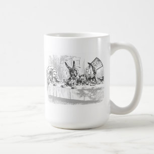 Caneca De Café Tea party com o Hatter