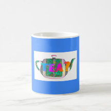 TEA? TEAPOTA EM AZUL