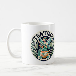Caneca De Café Tea Time Fairy
