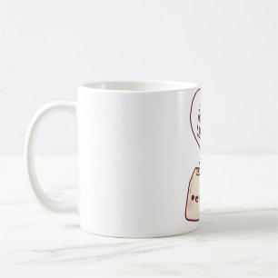 Caneca De Café Teabagas Bonitas Formando Besidades De Belas Coraç