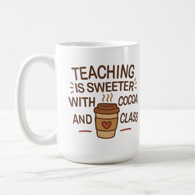 Caneca De Café teacher (Esquerda)