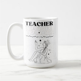 Caneca De Café Teacher Ceramic Mug