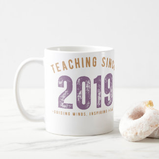 Caneca De Café Teacher Mug | Teaching Since 2019