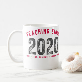 Caneca De Café Teacher Mug | Teaching Since 2020