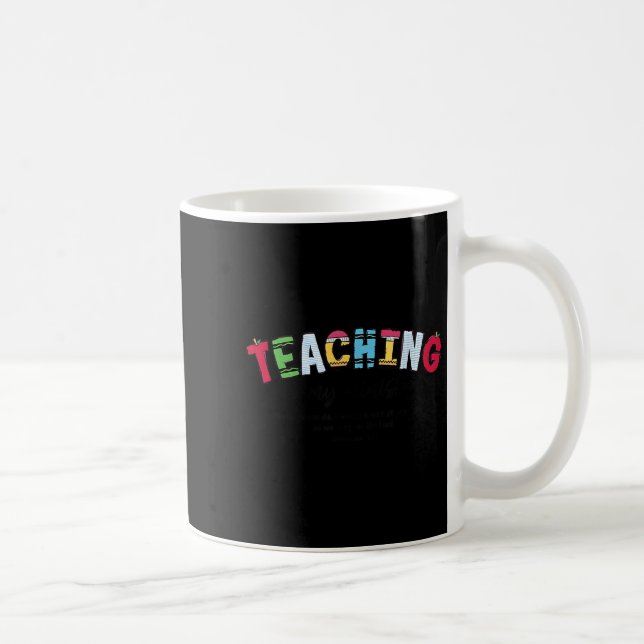 Caneca De Café Teaching Is My Ministry Christian Teacher Bible Ve (Direita)