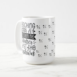 Caneca De Café Teaching With Passion - Motivational Teacher