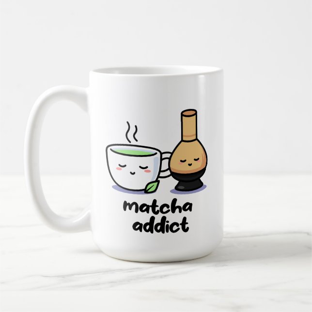 Caneca De Café Teacup de Cartoon do Tea Verde Japonês (Esquerda)