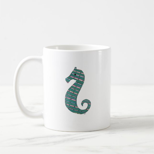 Caneca De Café Teal Seacavalo Café Mug (Esquerda)