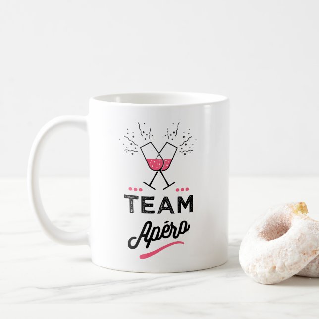 Caneca De Café Team apero Femme (Com Donut)