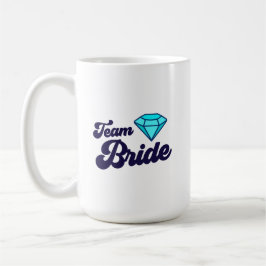 Caneca de Café Team Bride