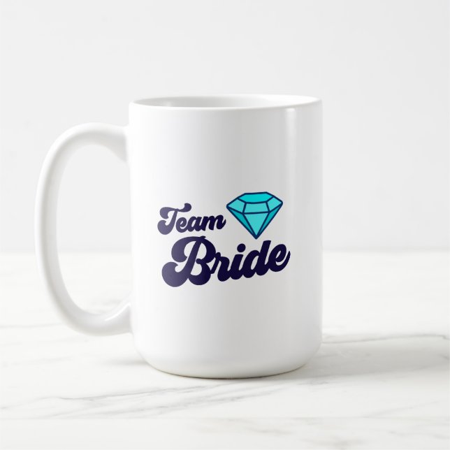 Caneca de Café Team Bride (Esquerda)