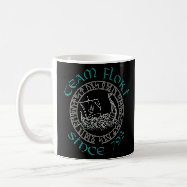 Caneca De Café Team Floki Viking (Esquerda)