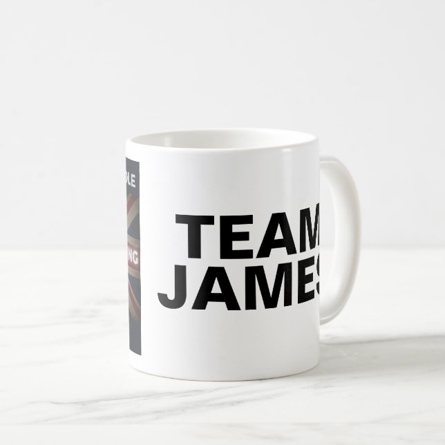 CANECA DE CAFÉ TEAM JAMES MUG (Frente Esquerda)