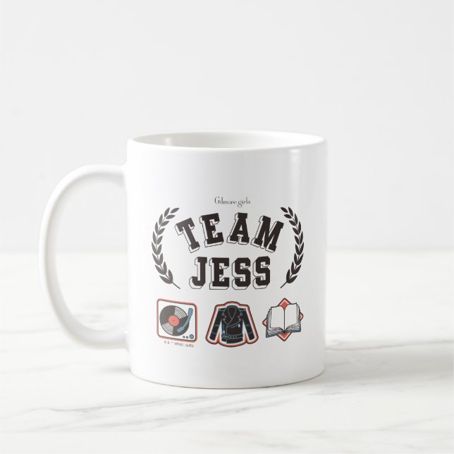 Caneca De Café Team Jess Gilmore Girls Design (Esquerda)