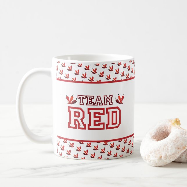 Caneca De Café TEAM RED Member Coffee Mug (Com Donut)