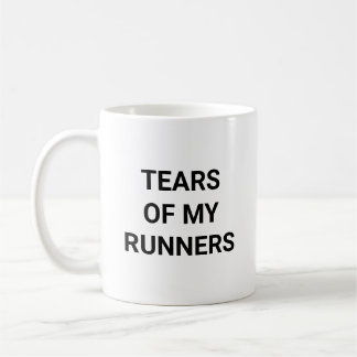 Caneca De Café Tears Of My Runners Funny Track Running Coach