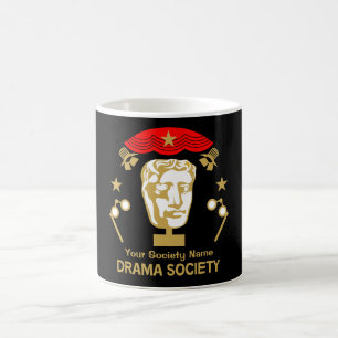 Caneca De Café Teatro Atuante Clube de Drama Café Mug